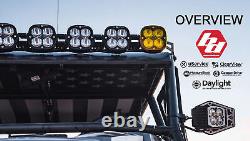 Baja Designs LP4 Pro LED Amber Driving/Combo Light 7,050 Lumens Single