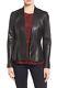 Black Leather Jacket Women Pure Lambskin Peplum Jacket Size S M L Xl Custom- 028