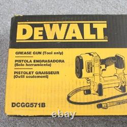 Dewalt Grease Gun (tool only) BRAND NEW 20V Lithium Ion USA Made Model #DCGG571B