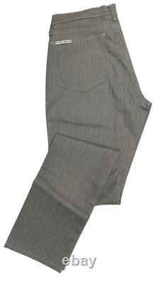 JEANS 30 x 33 GRAY WITH WHITE STITCH by BLUE DELTA