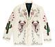 Mens Custom Made Country Western Blazer Embroidered Pearl Work For Wedding Wear