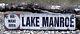 Personalized No Wake Area Lake House Sign Rustic Hand Made Vintage Wood Sign