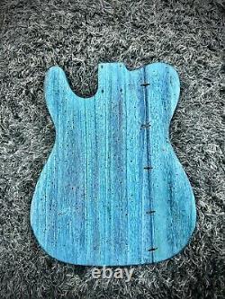 Pistols Crown Barncaster Tele GUITAR BODY ONLY PARTCASTER USA MADE Turquoise