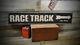 Race Track This Way Arrow Wood Sign Rustic Hand Made Vintage Wooden Sign