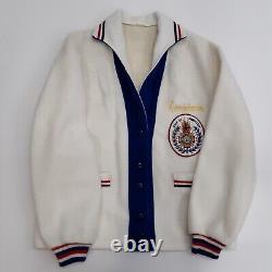 Rare VTG 50s Louisiana VFW Veterans of Foreign Wars Jacket Made in USA