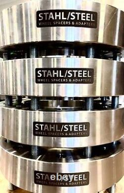 STAHL STEEL 2.0 Spacers for Kubota L2501 REAR AXLE ONLY Pair of 2- USA MADE