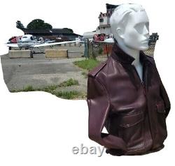 Schott Nyc Flt5? Jacket Made in USA Pebble Supple Leathers SMALL NEWTag