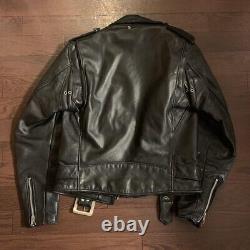 Schott Perfecto Double Leather Riders Jacket Size 34 Made in USA