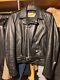 Schott Perfecto Double Leather Riders Jacket Size 36 One Star Made In Usa