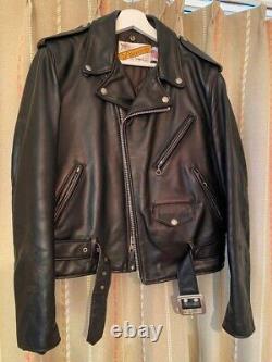 Schott Perfecto Double Leather Riders Jacket Size 40 Made in USA
