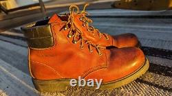 Vintage 80's Red Wing 2308 Super Sole Boots USA Made Steel Toe Size Women's 10 B