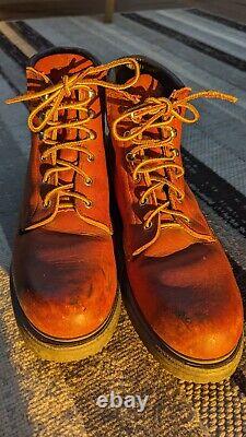 Vintage 80's Red Wing 2308 Super Sole Boots USA Made Steel Toe Size Women's 10 B