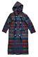 Vintage Woolrich Aztec Tribal Western Trench Coat Size Medium Usa Made Duster
