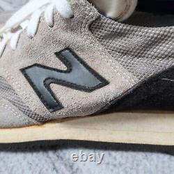 Chaussures de course vintage New Balance fabriquées aux États-Unis avec semelle Vibram rare des années 70 et 80