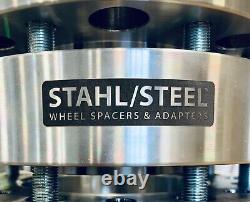 Écarteurs STAHL STEEL 2.5 pour l'essieu avant Kubota L3301 - Paire de 2 - FABRIQUÉS AUX ÉTATS-UNIS