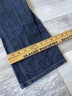 Jean en denim selvedge japonais Ralph Lauren pour homme, coupe slim, fabriqué aux États-Unis, foncé, taille 34x32.