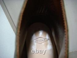 Julian Boots US 9.5 Bowery Boot semelle en cuir fabriqué aux États-Unis.