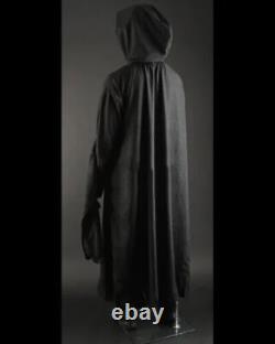 Manteau à capuche Cosplay d'horreur en coton noir Roger L. Jackson de Scream Ghostface