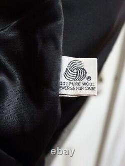 Manteau d'extérieur en tissage épais vintage Yves Saint Laurent fabriqué aux États-Unis pour hommes, taille 38 R