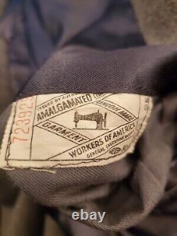 'Manteau long vintage en laine HART SCHAFFNER MARX, pardessus 44L L, FABRIQUÉ AUX ÉTATS-UNIS, ÉTAT NEUF ÉPOUSTOUFLANT'