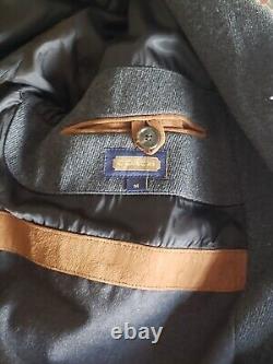 Manteau / pardessus en laine 100% Vintage Coach fabriqué aux États-Unis taille M